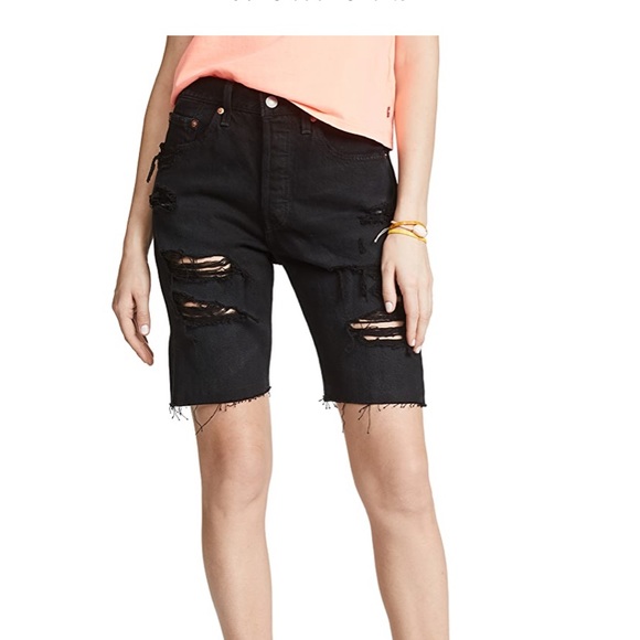 levi 501 slouch short